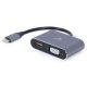 Gembird A-USB3C-HDMIVGA-01 - USB HUB