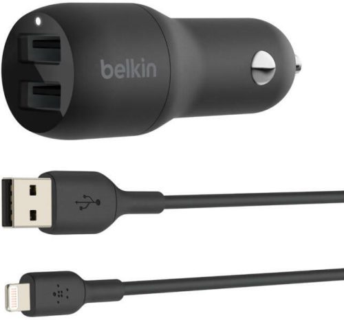 Belkin CCD001BT1M + Lightning - Autós töltő