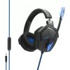 Energy Sistem ESG 3 Blue Thunder (453177/80) gamer headset, fekete-kék - Vezetékes fülhallgató