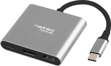 NATEC Fowler mini Dokkoló (NMP-1607) - USB HUB