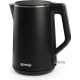 Gorenje K15DWBK Kettle, Electric, Capacity 1.5 L, Power 2200 W, Stainless Steel, Black - Vízforraló